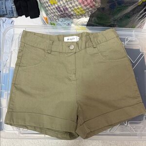 Women's Olive Green Shorts